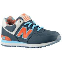 new balance 574 new balance voor kleine jongens loopschoenen slate blauw In De Winkel 363j0229